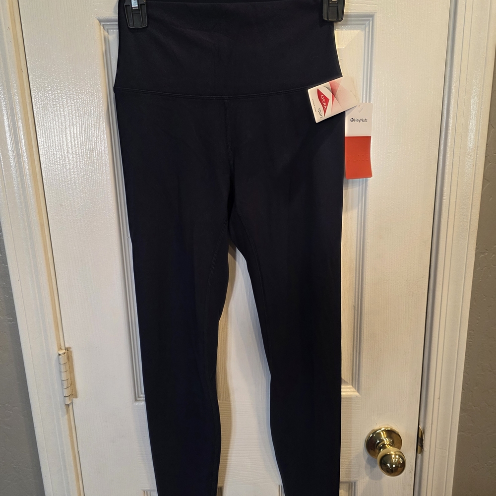 Navy High-Waisted Leggings
